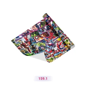 کاغذ کادو طرح انتقام جویان چند رنگ (کد 159.1)