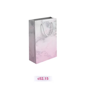 پاکت کادو با طرح سنگ طوسی صورتی (سری 15)