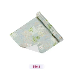 کاغذ کادو طرح اسلیمی سبز رنگ (کد 356.1)