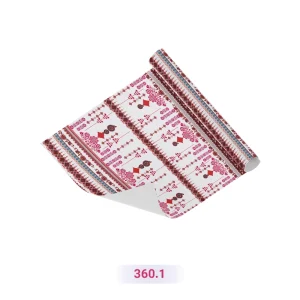 کاغذ کادو طرح اسلیمی سفید رنگ (کد 360.1)