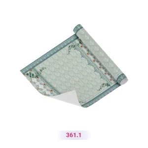 کاغذ کادو طرح اسلیمی سبز رنگ (کد 361.1)