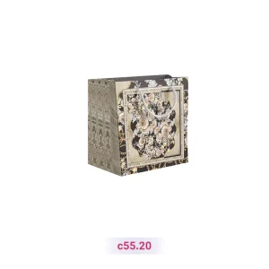 پاکت کادو با طرح گل کرم طلایی (سری 20)