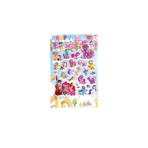 استیکر A4 طرح پونی