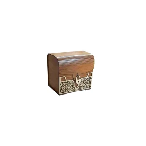 small wooden chest