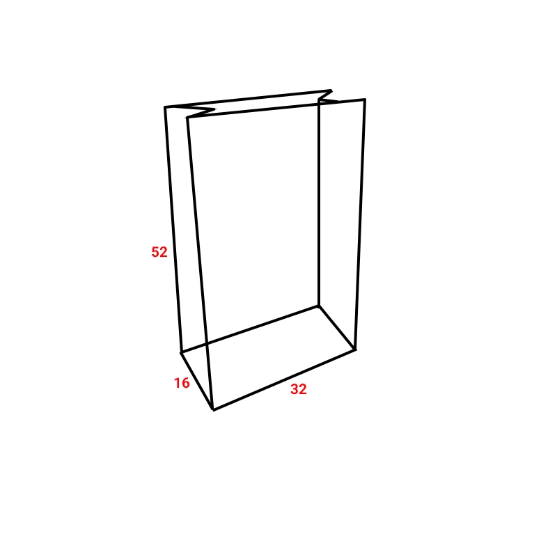 پاکت کادو با طرح سنتی زرشکی (سری 80) - تصویر 3