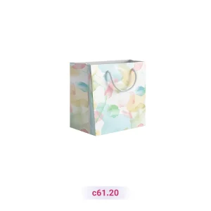 پاکت کادو با طرح آبرنگی سفید (سری 20)