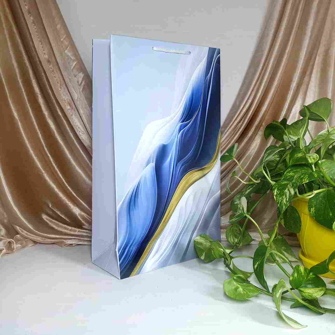 پاکت کادو با طرح فانتزی طوسی (سری 40) - تصویر 2