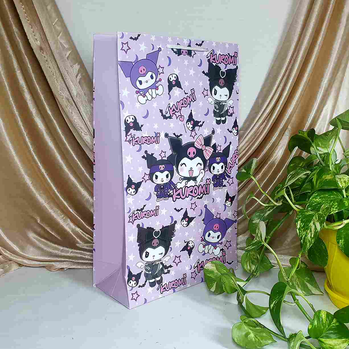 پاکت کادو با طرح کرومی بنفش (سری 40) - تصویر 2