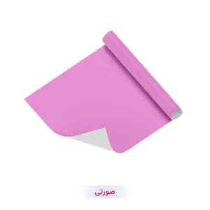 کاغذ کادو طرح تک رنگ صورتی
