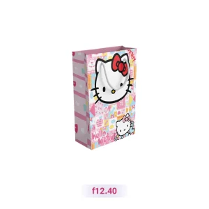 پاکت کادو با طرح کیتی صورتی (سری 40)