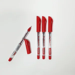 خودکار قرمز آریا مدل ballpoint 9003 با نوک 0.7 میلی‌متر