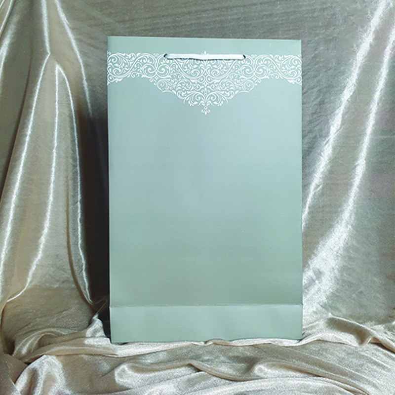 پاکت کادو با طرح اسلیمی طوسی (سری 35) - تصویر 3